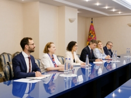 Parcursul european și reziliența Moldovei, în centrul întrevederii Președintei Maia Sandu cu comisara europeană Hadja Lahbib
