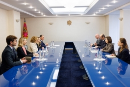 Președinta Maia Sandu a avut o întrevedere cu secretara generală adjunctă a NATO, Radmila Șekerinska