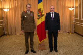 Moldovan president meets Deputy Supreme Allied Commander Europe