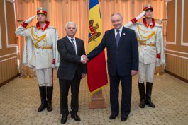 President Nicolae Timofti received accreditation letters from three ambassadors