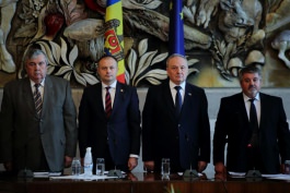 Moldovan president attends events dedicated to 25th anniversary of Sovereignty Declaration's adoption