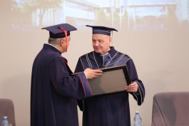 Президент Республики Молдова Николае Тимофти получил почетную степень Doctor Honoris Causa 