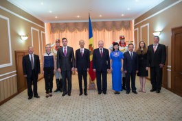 Președintele a primit scrisorile de acreditare a cinci ambasadori