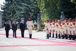 Moldovan president attends events on National Army Day