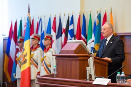 Moldovan president attends events on National Army Day