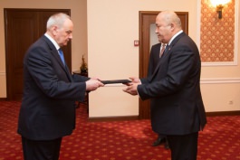 Moldovan president receives accreditation letters from more ambassadors